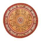 Tapete Redondo Veludo Marbella Çagdas Ii Caramelo 200x200 Cm