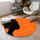 Tapete Redondo Wevans Africa 94cm