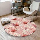 Tapete Redondo Wevans Beautiful Flower 94cm