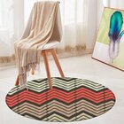 Tapete Redondo Wevans Chevron Modern 94cm
