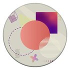 Tapete Redondo Wevans Elementos Geométricos 94cm