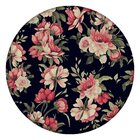 Tapete Redondo Wevans Flores 94cm