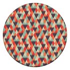 Tapete Redondo Wevans Geométrico 94cm