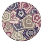 Tapete Redondo Wevans Geométrico 94cm