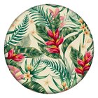 Tapete Redondo Wevans Heliconia Spray 94cm