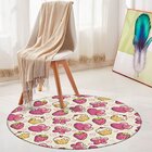 Tapete Redondo Wevans Love 94cm