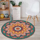 Tapete Redondo Wevans Mandala Flower Color 94cm