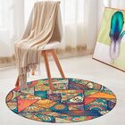 Tapete Redondo Wevans Mandalas 94cm