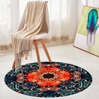 Tapete Redondo Wevans Mosaic Oriental 94cm