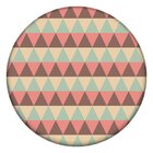 Tapete Redondo Wevans Triângulos 94cm