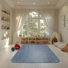 Tapete Relex N Org. Cantos Azul Cobalto 150x200cm Tapetes São