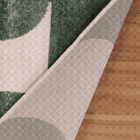 Tapete Retangular 2,00x1,50m Tapetes São Carlos Abstrato Athos Verde