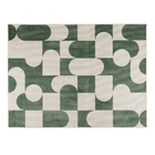 Tapete Retangular 2,00x2,50m Tapetes São Carlos Abstrato Athos Verde