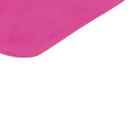 Tapete Retangular De Sala E Quarto 50cm X 70cm Pelúcia - Rosa