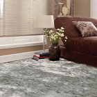 Tapete Retangular Felpudo Charme Casa Dona 150x200cm Cinza