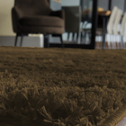 Tapete Retangular Felpudo Para Quarto E Sala 200x140 Bege Cas