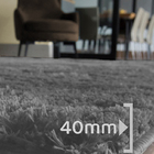 Tapete Retangular Felpudo Para Quarto E Sala 200x140 Cinza Ca