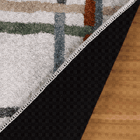 Tapete Retangular Linhas 1,00x1,50m gelo