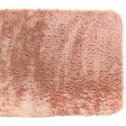 Tapete Retangular Peludo Rosa 48x88 - Fwb