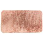 Tapete Retangular Peludo Rosa 48x88 - Fwb