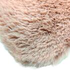 Tapete Retangular Peludo Rosa 48x88 - Fwb