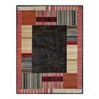 Tapete Retangular Veludo Marbella Illusione Depouille  Preto