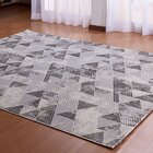 Tapete Rimini 100x140cm Niazitex Cinza