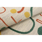 Tapete Safari Abstrato Retangular de Polipropileno Multicolorido Áreas Internas 1,00x1,50m