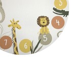 Tapete Redondo Safari PVC Multicolorido Áreas Internas e Externas 1m Kapazi