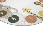 Tapete Redondo Safari PVC Multicolorido Áreas Internas e Externas 1m Kapazi