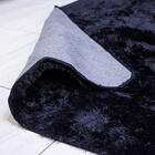 Tapete Sala 1,40x1,00 Felpudo De Luxo Macio Preto Casen