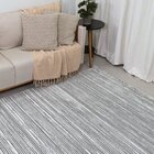 Tapete Sala 250x300 Veneza Listras 461 Cinza