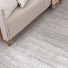 Tapete Sala 250x300 Veneza Nuvem Chumbo 2128 Cinza