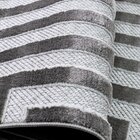 Tapete Sala 250x350 Chevron Cinza 338