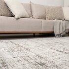 Tapete Sala 250x350 Veneza Estonado Cinza 2128