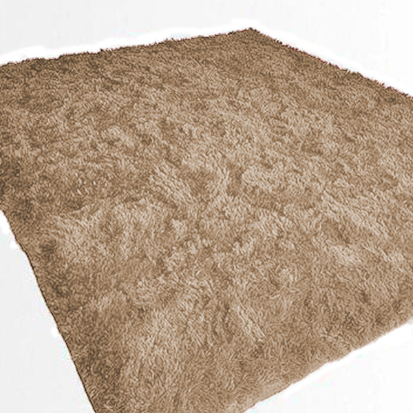 Tapete Sala 300x200cm Luxo Pelo Macio -ciza Liso - Casu