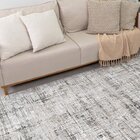 Tapete Sala 300x400 Veneza Estonado Cinza 2128