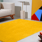 Tapete Sala Antiderrapante Classic Amarelo Canário 1 5mx2m