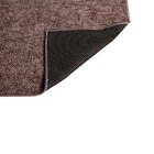 Tapete Sala Antiderrapante Linen 02 Marrom 2,00x2,50m