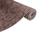 Tapete Sala Antiderrapante Linen 02 Marrom 2,80x4,00m