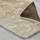 Tapete Sala Cairo Antiderrapante - 60x200cm - Bege