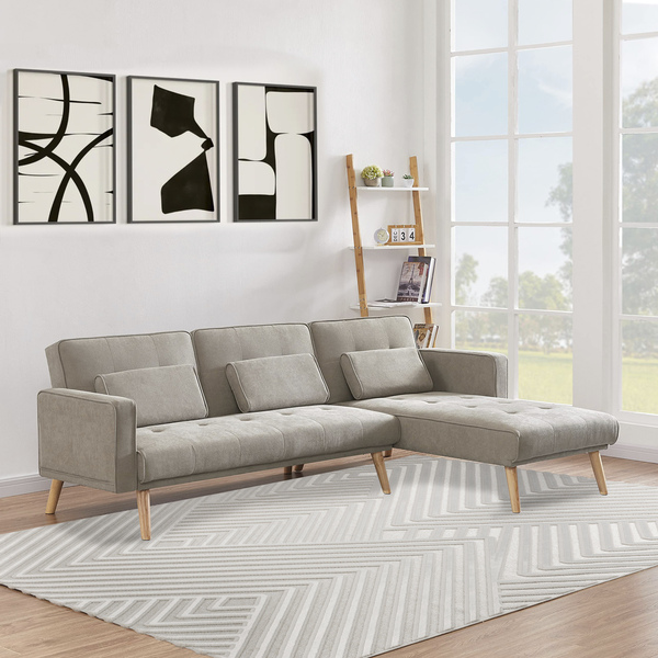 Tapete Sala Chevron 3,00x4,00m Bege 339