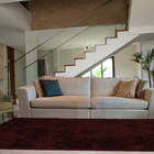 Tapete Sala Cores Variadas 200x140 Casen Vermelho