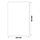 Tapete Sala De Estar 200x300cm Labrador Nomad G30 - Gran Belo