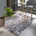 Tapete Sala E Quarto Antiderrapante 2,40x2,00m Pemogo Bronze