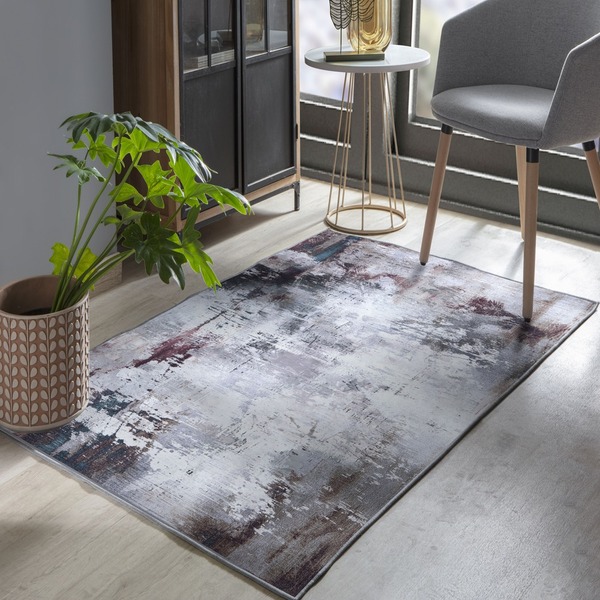 Tapete Sala E Quarto Antiderrapante 2,40x2,00m Pemogo Mescla