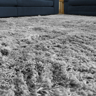 Tapete Sala E Quarto Felpudo Platinum 140x100 Cinza Casu