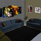 Tapete Sala E Quarto Felpudo Platinum Casu 200x140cm Preto