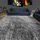 Tapete Sala E Quarto Felpudo Platinum Casu 240x200cm Cinza
