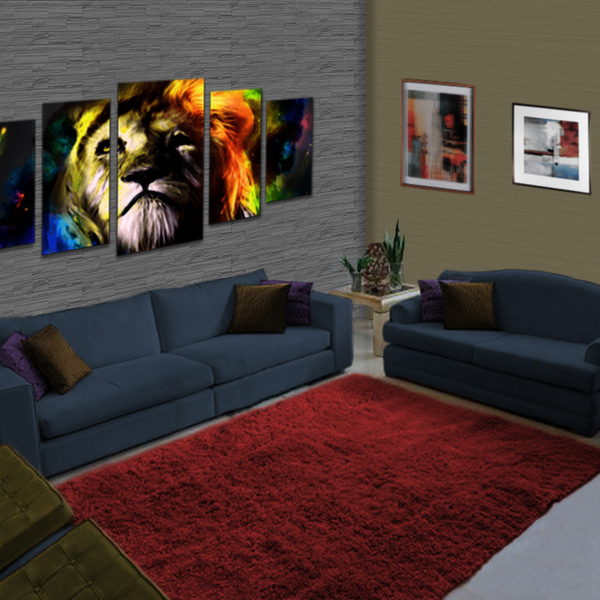 Tapete Sala E Quarto Felpudo Platinum Casu 240x200cm Vermelho